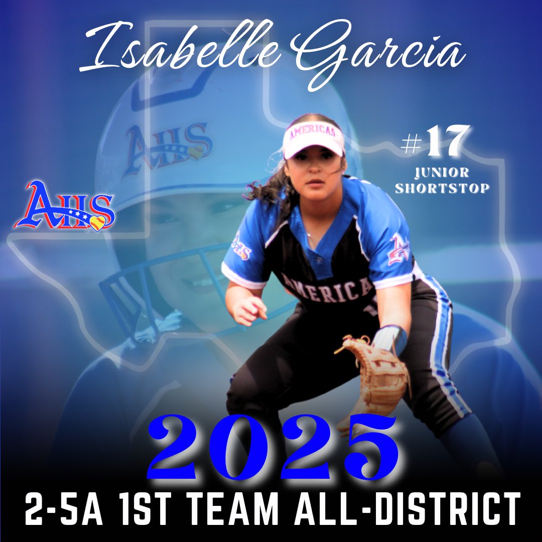 Americas Softball (@ahs_blazerssb) on Twitter photo Please help us congratulate our 1st Team 2-5A All-District Selections!
<a href="/OdalysSolis7/">Odalys Solis</a>
<a href="/isabelle_CO2026/">Isabelle Garcia</a>
Amazing job ladies! Your performance and hardwork did not go unnoticed this year!!! Proud of you both!!! Please help us congratulate our 1st Team 2-5A All-District Selections!
<a href="/OdalysSolis7/">Odalys Solis</a>
<a href="/isabelle_CO2026/">Isabelle Garcia</a>
Amazing job ladies! Your performance and hardwork did not go unnoticed this year!!! Proud of you both!!!