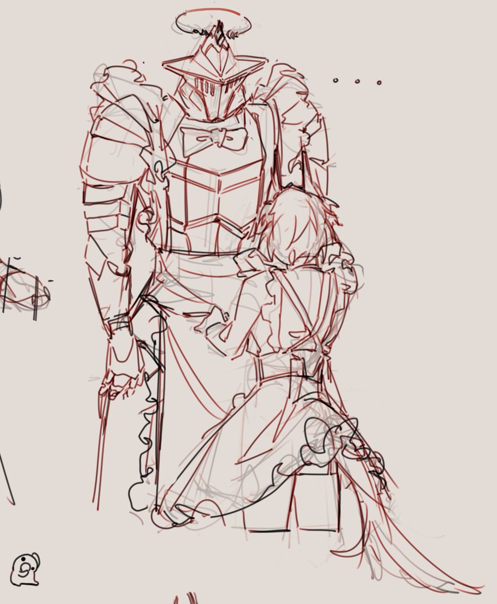 DuckdotDuck's tweet image. Maid day...?

#Arknights