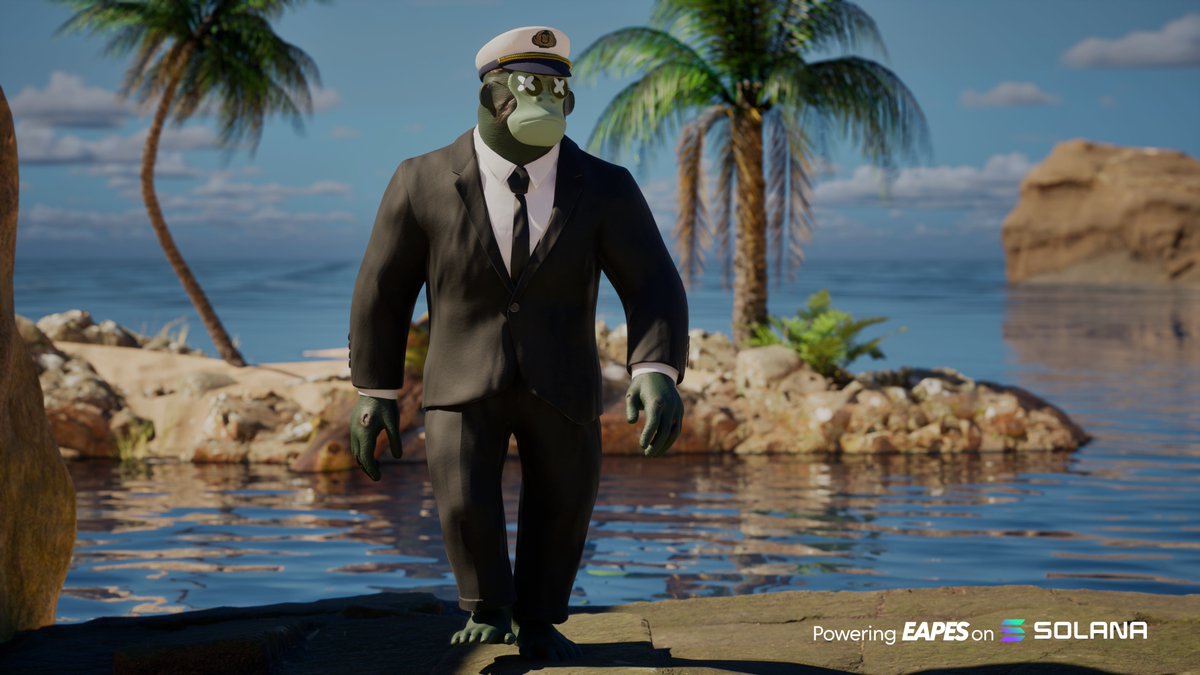 🦍 EAPES | #Giveaway

EAPES is a project that accompanied me throughout my #MultiversX adventure...

🔸 One of my first mints (failed, had to buy on secondary)
🔸 My PFP for months thanks to his charismatic and original art
🔸 An NFT sold for nearly $10K to help <a href="/SVictorUniverse/">SuperVictor Universe</a>