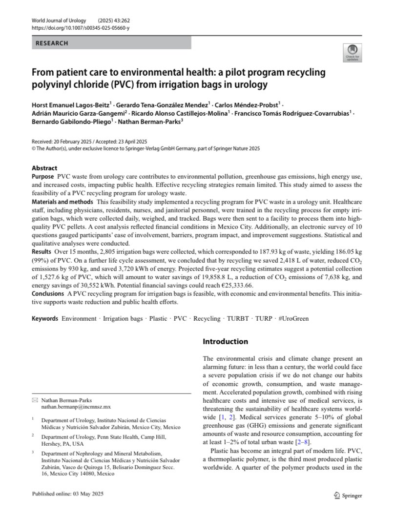 Departamento de Urologia INCMNSZ tweet media