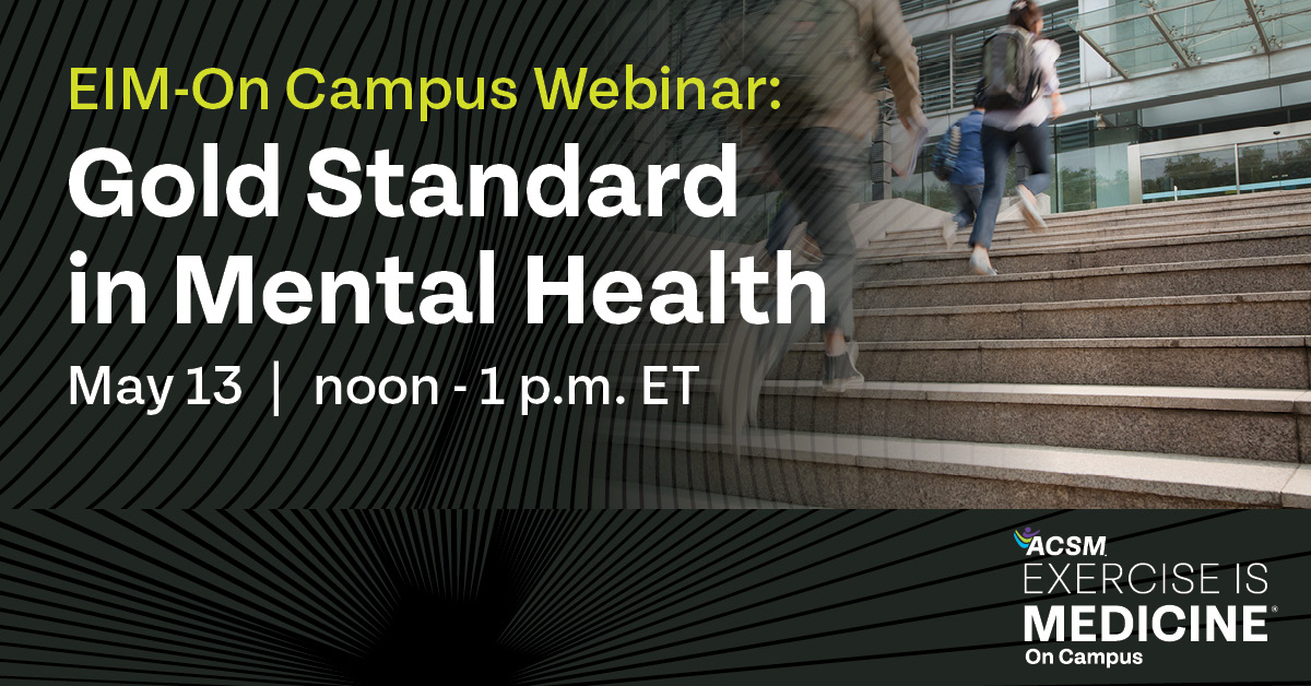 EIMnews's tweet photo. Join us for  the next EIM On Campus webinar: Gold Standard in Mental Health.

Learn how Shenandoah University partners with their counseling center to achieve Gold-level status.  #mentalhealthmonth

📅 May 13
🕛 noon EDT
➡️ Register: https://t.co/V2C2PhzXdy https://t.co/s90L6YK5cU