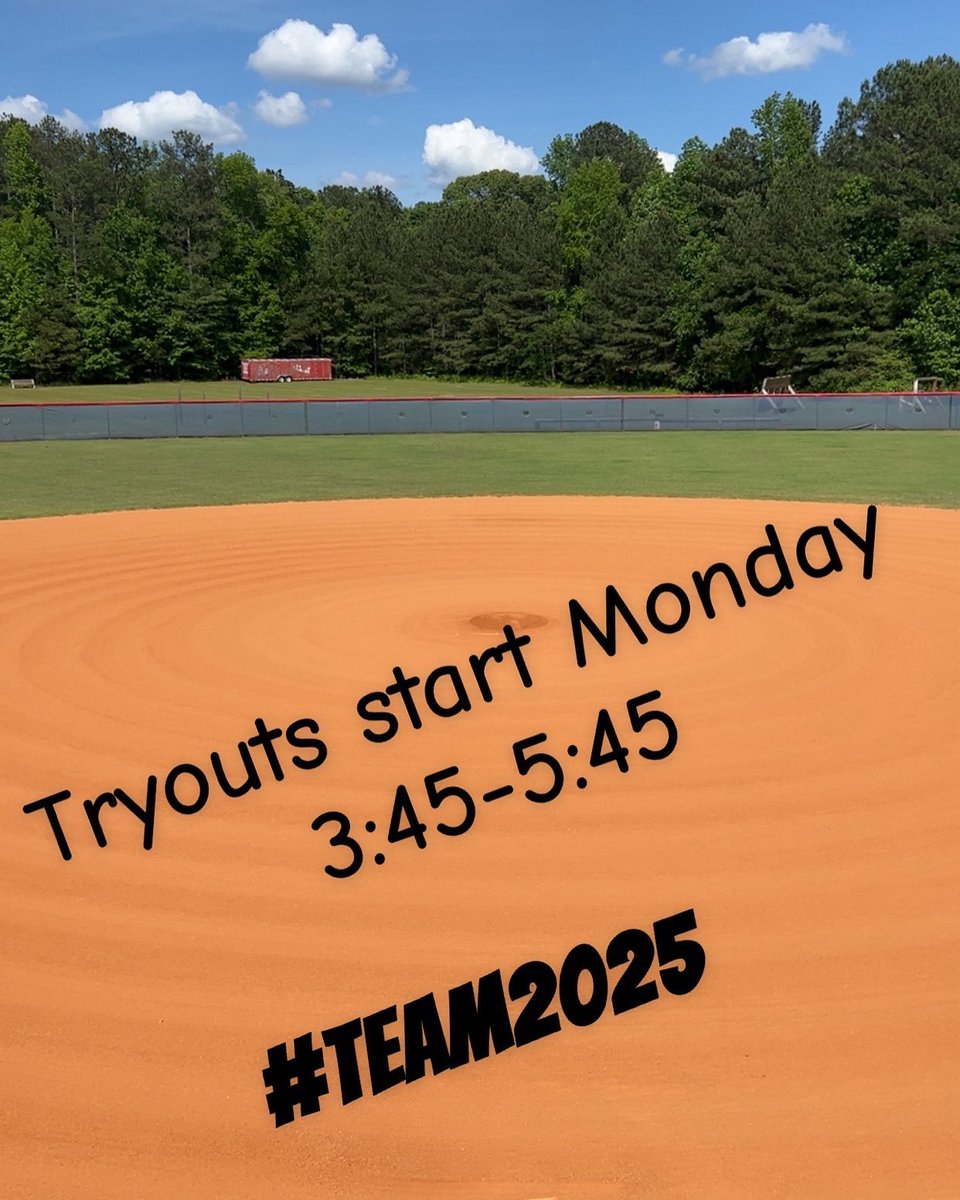 The 2025 season officially begins Monday May 12th!! Good luck to all the girls who tryout! #Team2025