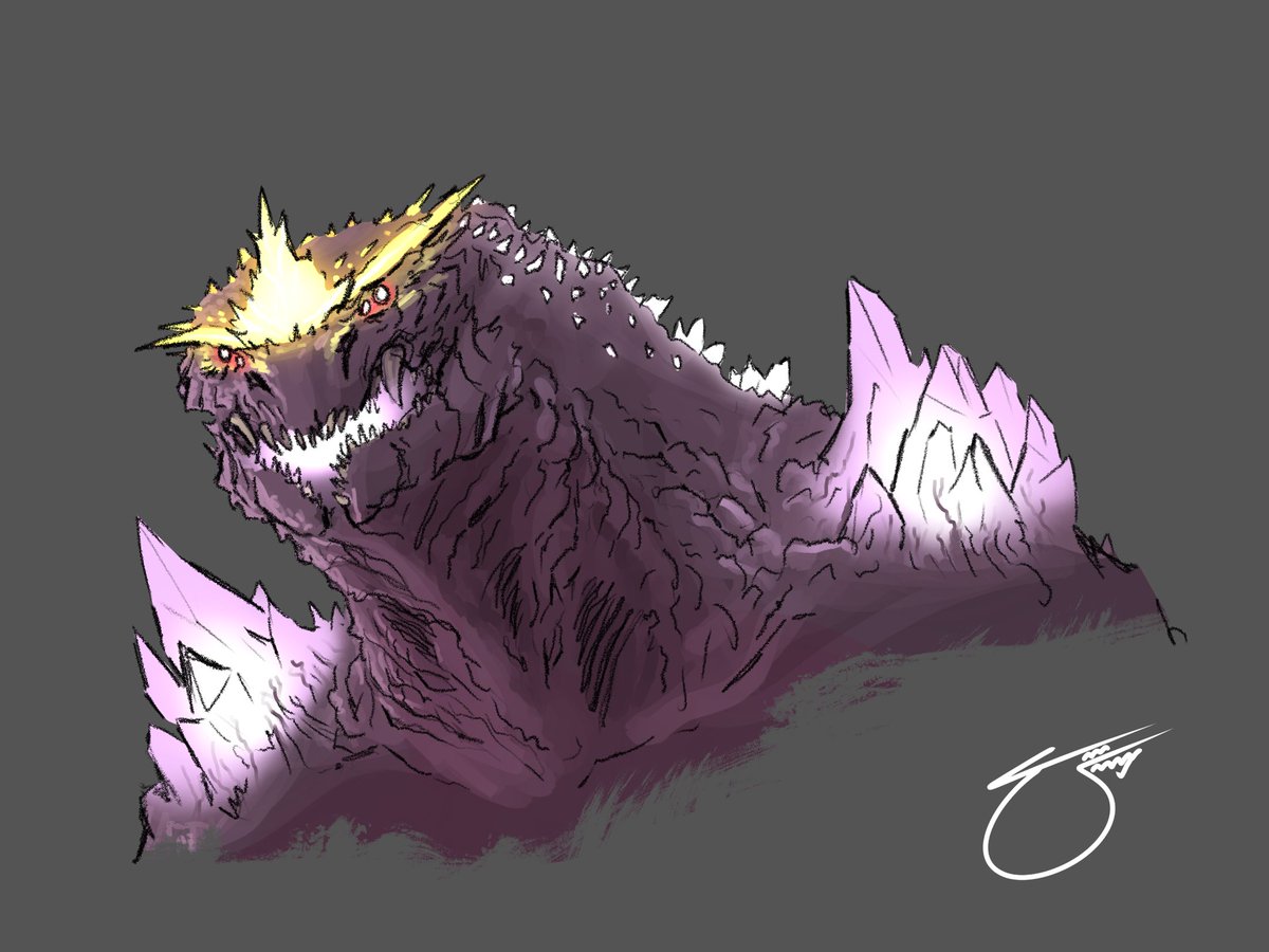 My take on Legendary Space Godzilla 🪐