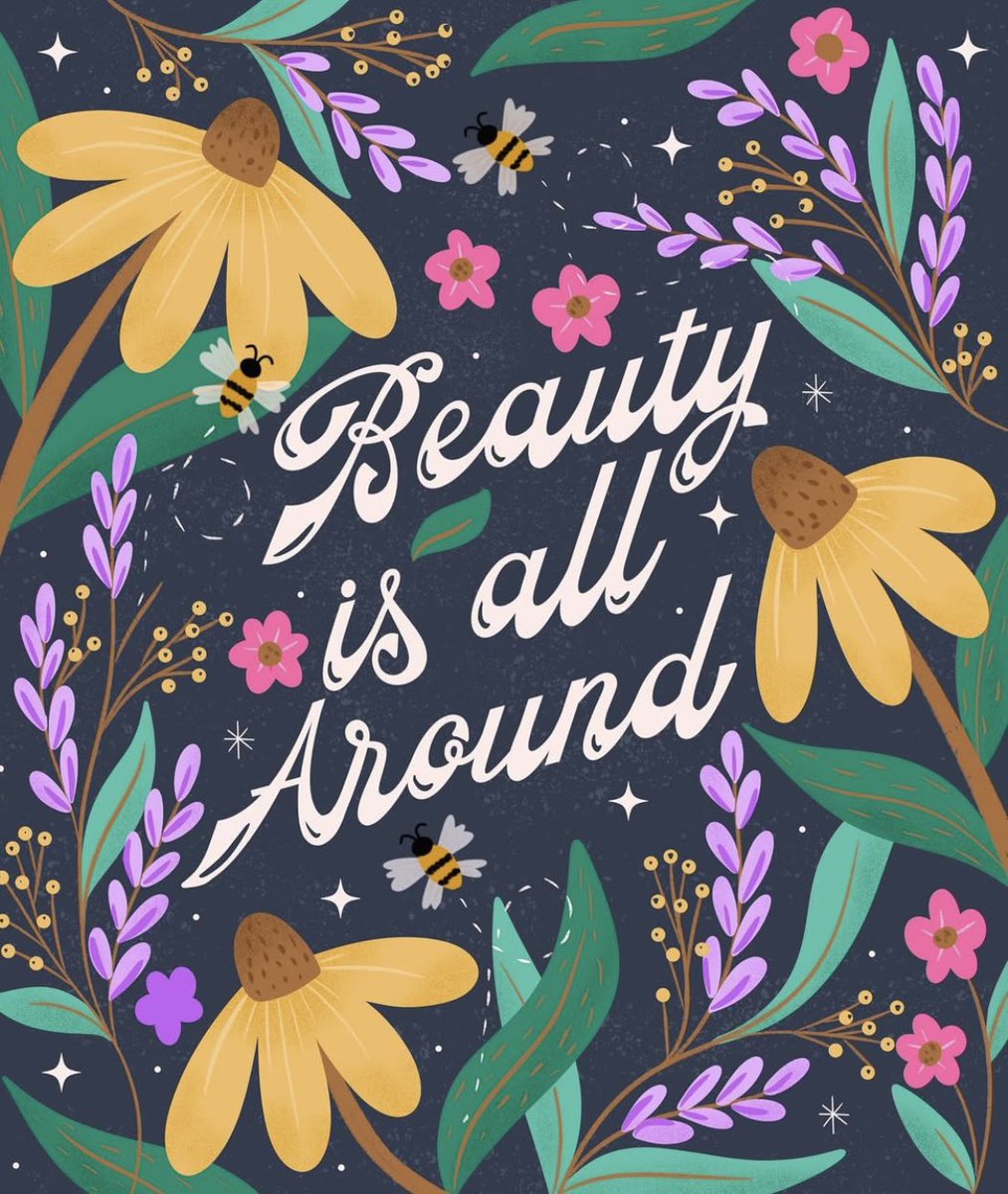Beauty is all around. We just need to notice

Image: instagram.com/createdbyginny