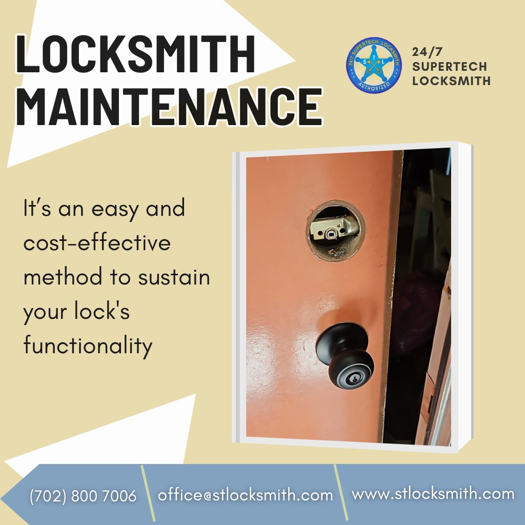 247ST_Locksmith's tweet image. We can guarantee you consistent high-quality assistance whenever needed
-
Contact us today for all your locksmith needs!
📞 (702) 803-5050
📧office@stlocksmith.com
-
#locksmithservices #KeyMasters #locksmithtools #LocksmithSolutions #ReliableLocksmith