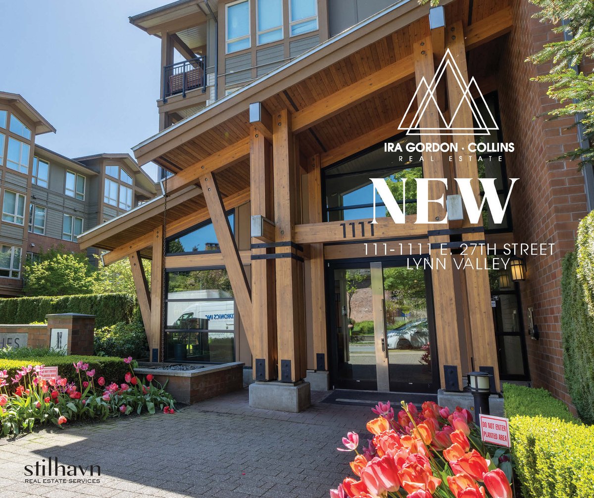 iragc's tweet photo. NEW to the market. This bright 2 bed, 2 bath corner home offers over 1,060 sqft of modern living with a private yard. — all just steps to Lynn Valley Centre, trails, and community hubs. OPEN HOUSE SATURDAY &amp; SUNDAY 2-4pm!
📍111–1111 E 27th Street, North Vancouver https://t.co/xQyER5y85z