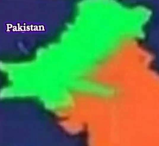 WakarKM's tweet photo. New Map #PakistanIndianWar https://t.co/DEKmKN81y2