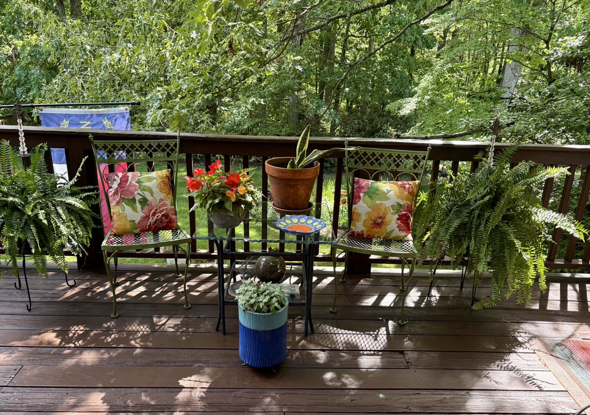 bill_bmcbrayer's tweet image. The deck is now 90% open! A few more plants and we’ll be good to go! Looking forward to relaxing while out in our favorite room! 🥃💐🌺🌻🍷