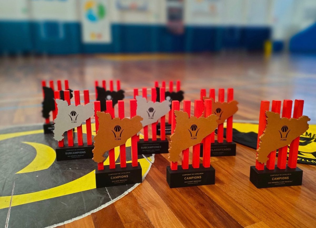🏆 Fa una setmana competíem a les Finals A4 del Campionat de Catalunya… i aquest és el fruit del moment que viu el nostre projecte.

👉🏻 Celebrem com el 3x3 s’ha consolidat al club com una modalitat moderna, dinàmica i formativa, on també eduquem, competim i compartim valors!🖤💛