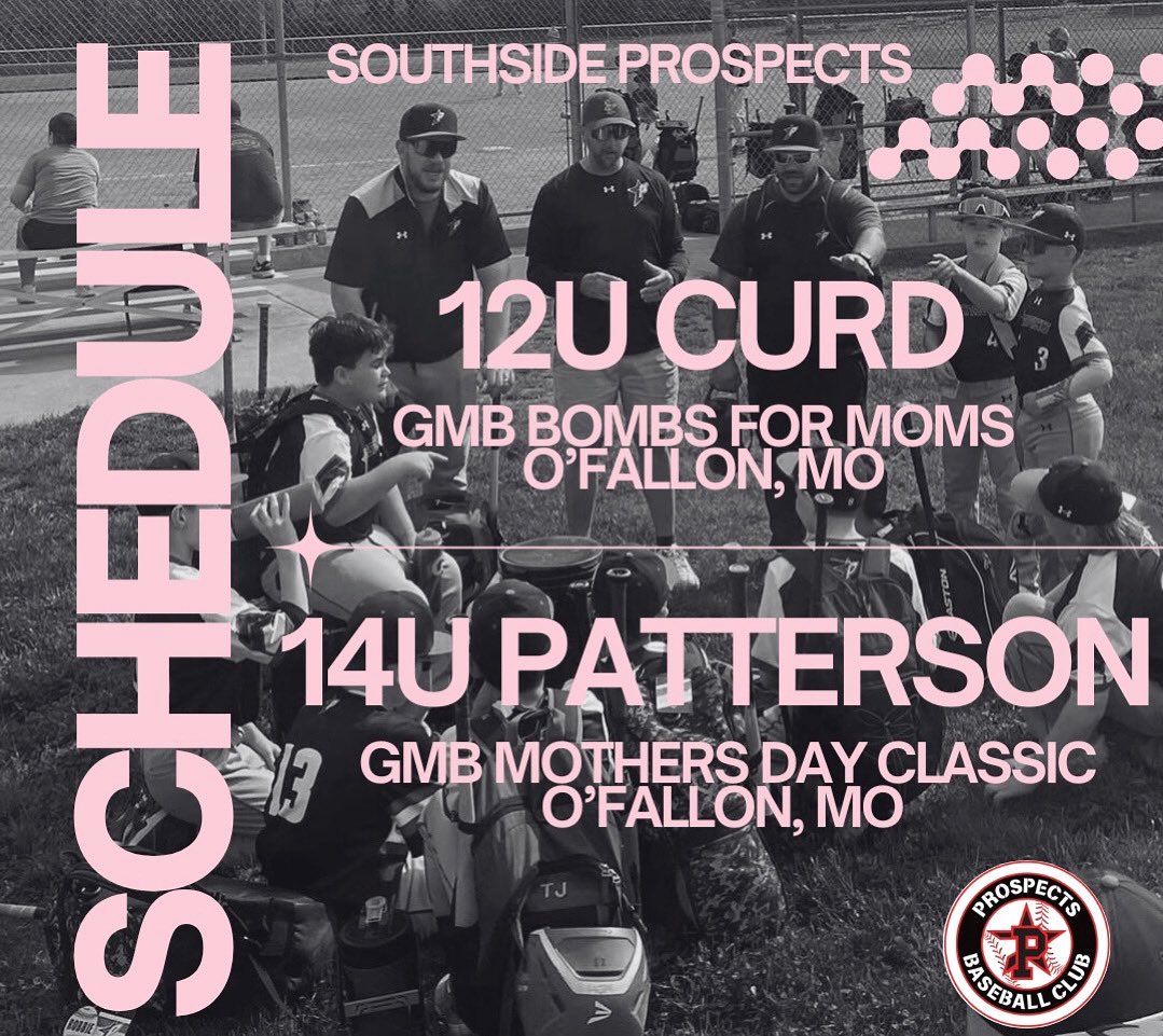 This weekend we are celebrating Moms &amp; Baseball! With two of our youth teams taking the field. Let’s go boys, bring home some hardware for the Mom’s!