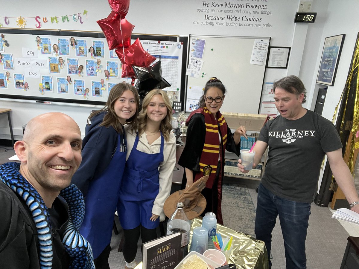 Mischief managed celebrating the incredible <a href="/KnightsofPHS/">Prospect High School</a> staff this week!! Thank you for creating magical moments each day for #EveryKnight <a href="/FrankMirandola/">Frank Mirandola</a>
