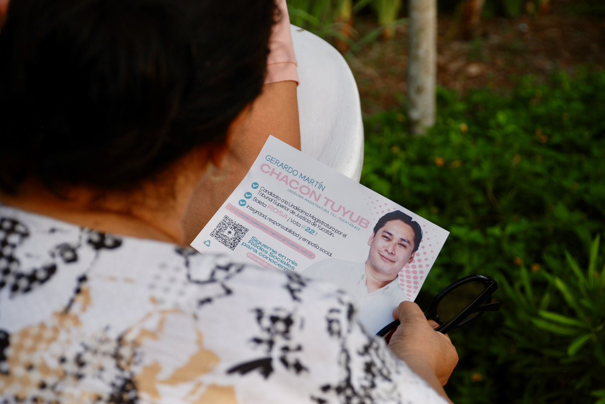 gerardomchacont's tweet photo. Este 1 de junio, no solo elegimos autoridades, también elegimos el tipo de justicia que queremos.
Infórmate. Participa.
Porque el silencio de antes no puede seguir decidiendo por todos.
#YucatánDecide #ReformaJudicial #ElecciónJudicial2025 https://t.co/EAThxOg300