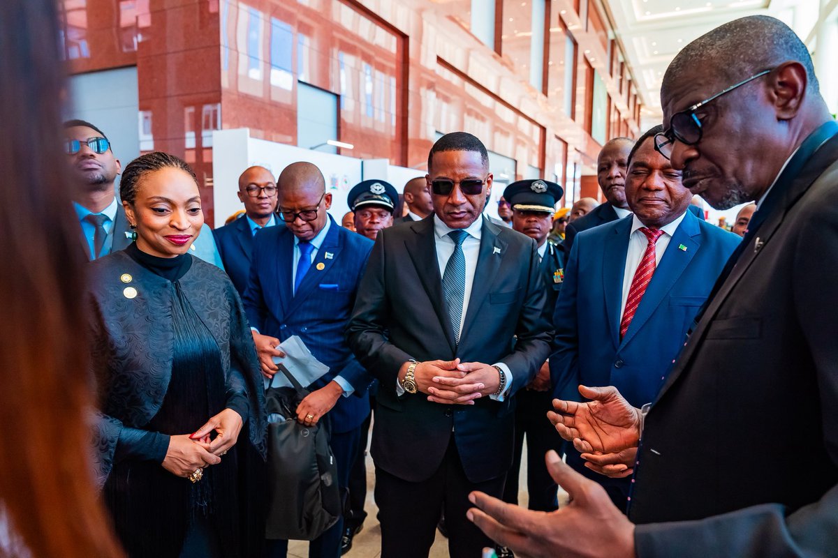 bunu_aliyu's tweet photo. I was part of the delegation led by the Hon. Minister of Trade at the AfCFTA Digital Trade Forum in Lusaka, alongside the MD of NEXIM and others. With Presidents of Zambia and Botswana present, the call was clear: Africa must move from talk to action and trade more within itself https://t.co/N5S0k8WXXP
