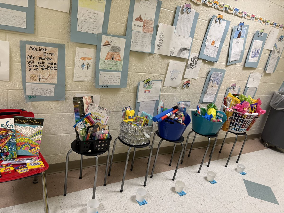 Our 3rd Grade Bobcat’s turned in their SOL math review packet to earn a chance to win a themed basket of FUN! What a fun Friday today was <a href="/brock_road/">Brock Road Elementary School</a> !