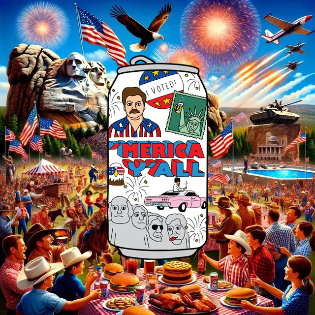 LAND OF THE FREE, HOME OF THE POPE.

'MERICA Y'ALL IS BACK. 🗽