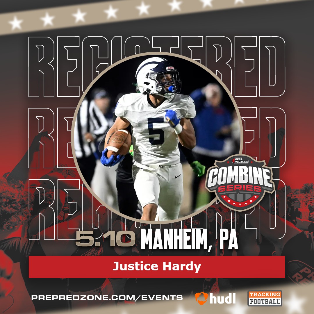 VicCastilloPRZ (@przpavic) on Twitter photo PRZ PA COMBINE COMMIT
Wyomissing's Justice Hardy (<a href="/JusticeHardy12/">Justice Hardy</a>) is locked in and registered for tomorrow's RB session.
Excited to see him work in person again. 👇 PRZ PA COMBINE COMMIT
Wyomissing's Justice Hardy (<a href="/JusticeHardy12/">Justice Hardy</a>) is locked in and registered for tomorrow's RB session.
Excited to see him work in person again. 👇