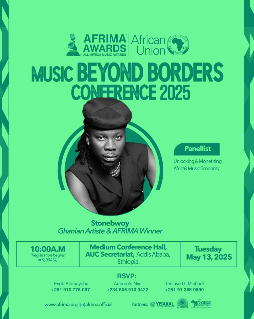 afrimaofficial's tweet photo. Calling all music lovers and industry leaders! 🎵. Join us at the AFRIMA 2025 World Media Calendar Unveiling & Music Conference and Host City Announcement, where Africa's top music minds, policymakers, and creatives converge to shape the future of African music! 🌟

'Be part of the conversation' that unpacks the trends and 'own the narrative' that defines our industry. ️

'If you are in Addis - Your seat is waiting – Join Us' 🎉 . Don't miss out on this incredible opportunity to connect, learn, and shine. Be a part of the movement! 

#AFRIMA2025 #MusicConference #AfricanMusic #Networking