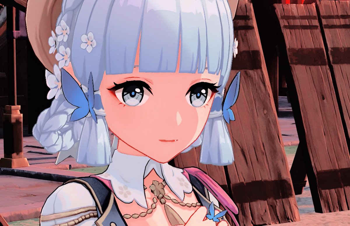 ⠀ 
⠀⠀  ❛⠀ Ayaka that sounds made up. I think that man was trying to trick you, you shouldn’t go to that. ⠀ ❜
⠀