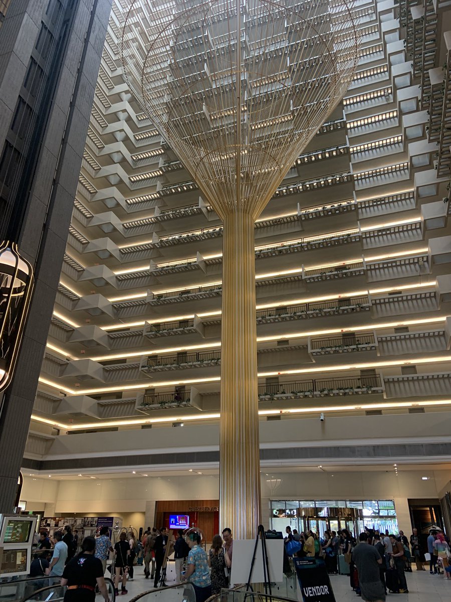 Zarafa (@zarafagiraffe) on Twitter photo Hey PurpleFurs at #FWA2025/ <a href="/FurryWeekend/">Furry Weekend Atlanta | May 7-10, 2026</a>. The #PurplePic is happening TOMORROW, Saturday, 2pm! Meet in the HYATT REGENCY ATRIUM, at the base of this sculpture. Look for me, the purple giraffe! Hey PurpleFurs at #FWA2025/ <a href="/FurryWeekend/">Furry Weekend Atlanta | May 7-10, 2026</a>. The #PurplePic is happening TOMORROW, Saturday, 2pm! Meet in the HYATT REGENCY ATRIUM, at the base of this sculpture. Look for me, the purple giraffe!