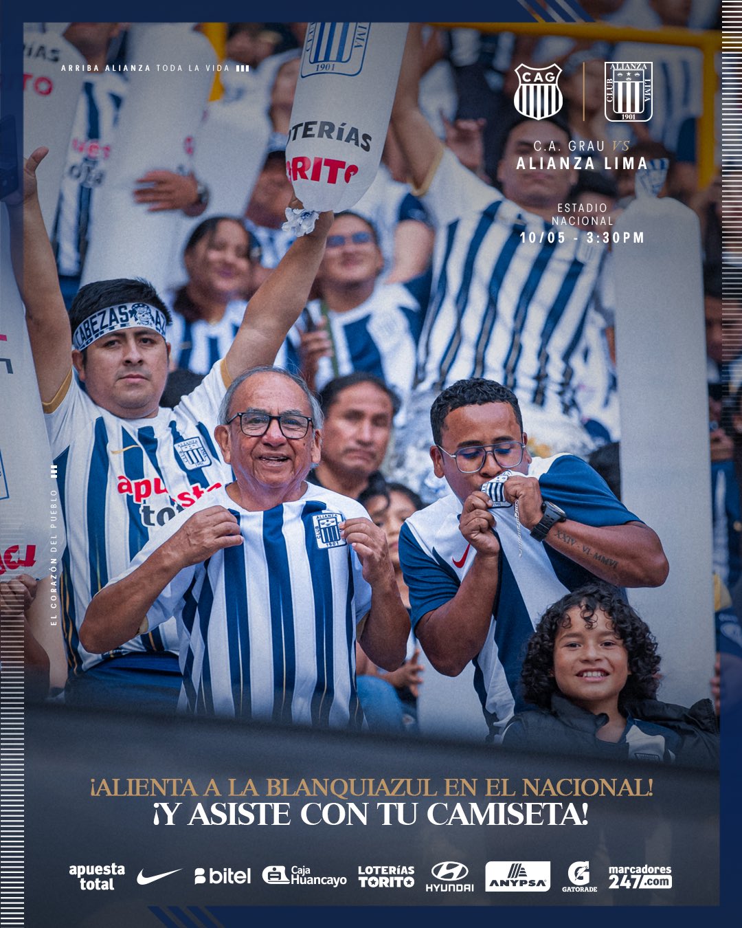 Atlético Grau vs. Alianza Lima.