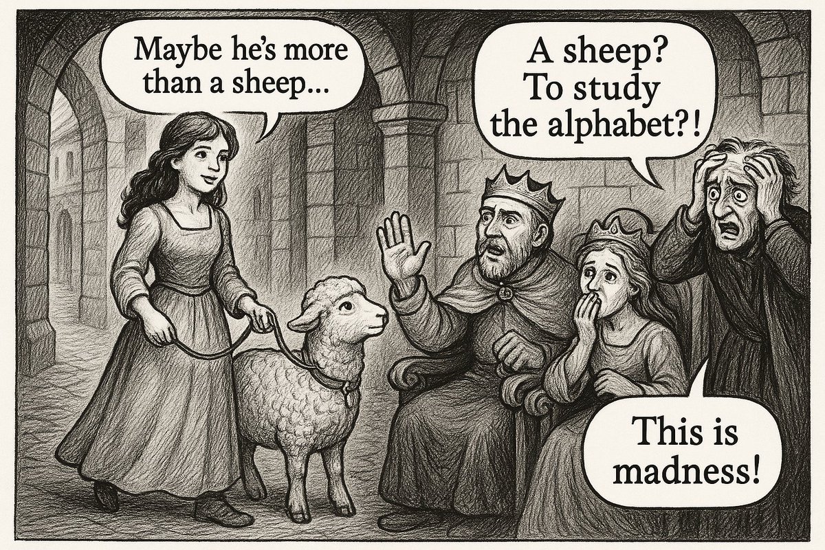 LucinaCuccio's tweet image. wattpad.com/280307246-il-p…
The Sheep Prince
#TheSheepPrince #FairyTale #ModernFable #StorybookMagic #lucinacuccio