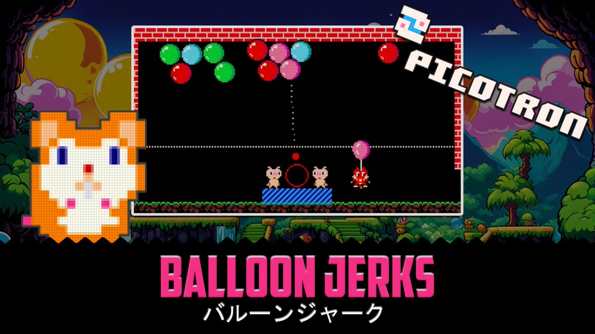 gentlemenspixelclub (@gentlemenpixel) on Twitter photo We are a hobbyist non-monetized channel - can you join our Discord ?
discord.gg/DuswzTmxAt
This is Balloon Jerks running on the #picotron by <a href="/paulhamx/">Paul</a>
๐น๏ธ youtu.be/_ska-uLqaLs ๐น๏ธ
<a href="/lexaloffle/">zep.p8 ๐ฆฃ</a> #retrogaming <a href="/Retweelgend/">Imagine A Stream โช</a> <a href="/FameRTR/">FameRTR</a> <a href="/SupportingStre3/">Network GG</a> <a href="/SpotemGang/">Spot'em Gang ๐</a> We are a hobbyist non-monetized channel - can you join our Discord ?
discord.gg/DuswzTmxAt
This is Balloon Jerks running on the #picotron by <a href="/paulhamx/">Paul</a>
๐น๏ธ youtu.be/_ska-uLqaLs ๐น๏ธ
<a href="/lexaloffle/">zep.p8 ๐ฆฃ</a> #retrogaming <a href="/Retweelgend/">Imagine A Stream โช</a> <a href="/FameRTR/">FameRTR</a> <a href="/SupportingStre3/">Network GG</a> <a href="/SpotemGang/">Spot'em Gang ๐</a>
