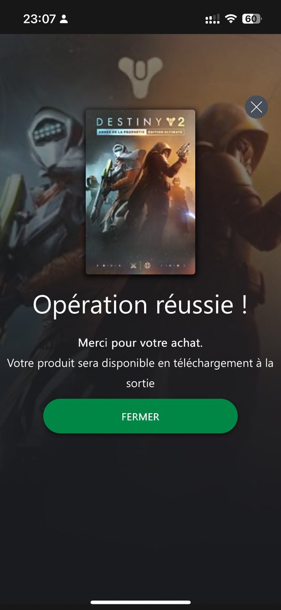 Le 15 juillet 🔥 <a href="/DestinyGameFR/">Destiny 2</a>