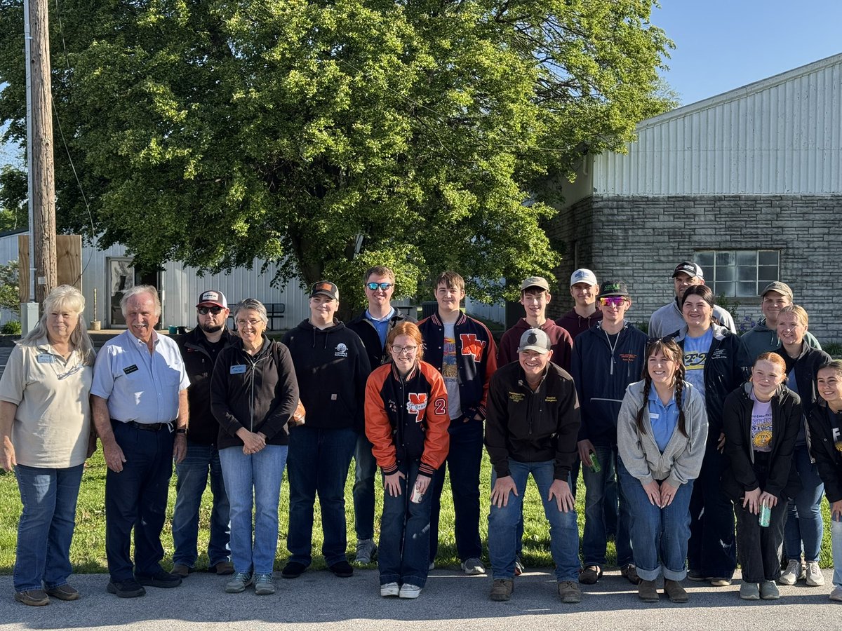 Montgomery County Ag Days. FFA members presented to 433 students about Ag Careers.
