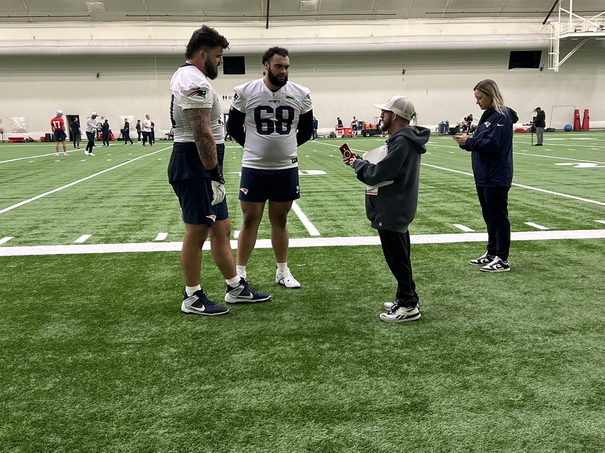 Kevin J. Stone (@kstone06) on Twitter photo Awesome catching up with <a href="/jack_conley77/">Jack Conley</a> & <a href="/birdow_cole/">Cole Birdow</a> after Pats rookie minicamp practice on Friday. Story to follow on the site tonight or early tomorrow!
(Thanks to <a href="/MikeReiss/">Mike Reiss</a> for the action shot too)
<a href="/newftbj/">New England Football Journal ® 🏈</a> <a href="/BCFootball/">Boston College Football</a> <a href="/Merrimack_FB/">Merrimack Football</a> Awesome catching up with <a href="/jack_conley77/">Jack Conley</a> & <a href="/birdow_cole/">Cole Birdow</a> after Pats rookie minicamp practice on Friday. Story to follow on the site tonight or early tomorrow!
(Thanks to <a href="/MikeReiss/">Mike Reiss</a> for the action shot too)
<a href="/newftbj/">New England Football Journal ® 🏈</a> <a href="/BCFootball/">Boston College Football</a> <a href="/Merrimack_FB/">Merrimack Football</a>