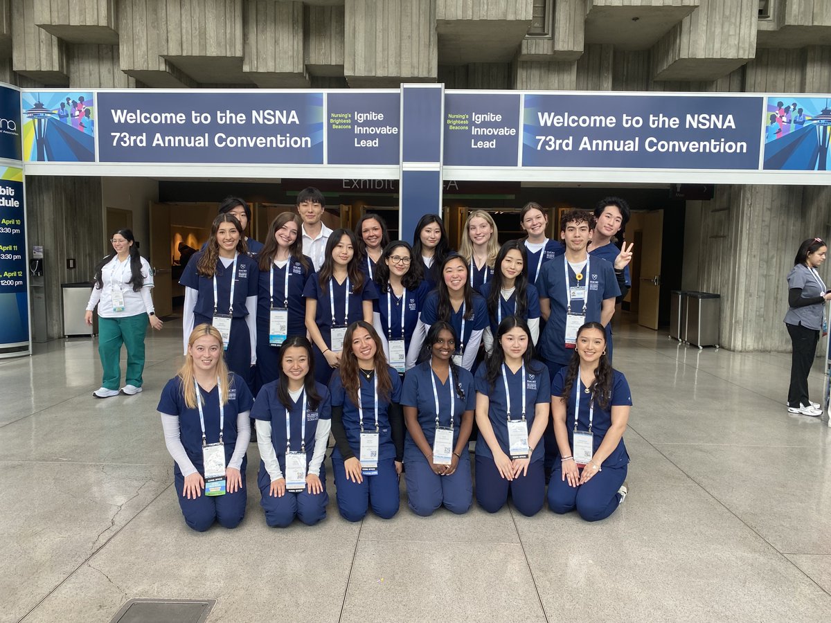 .@emorynursing students joined over 2100 other from around the country at this year's national National Schools of Nursing convention. Future is bright! #NCLEX #VAANP #LeadershipDevelopment