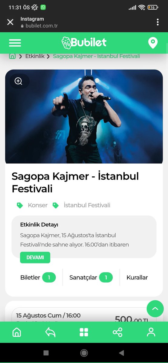 15 AĞUSTOSS 
DOĞUM GÜNÜ HEDİYEMMMM 
<a href="/Sagopakajmerrap/">Sagopa Kajmer</a>