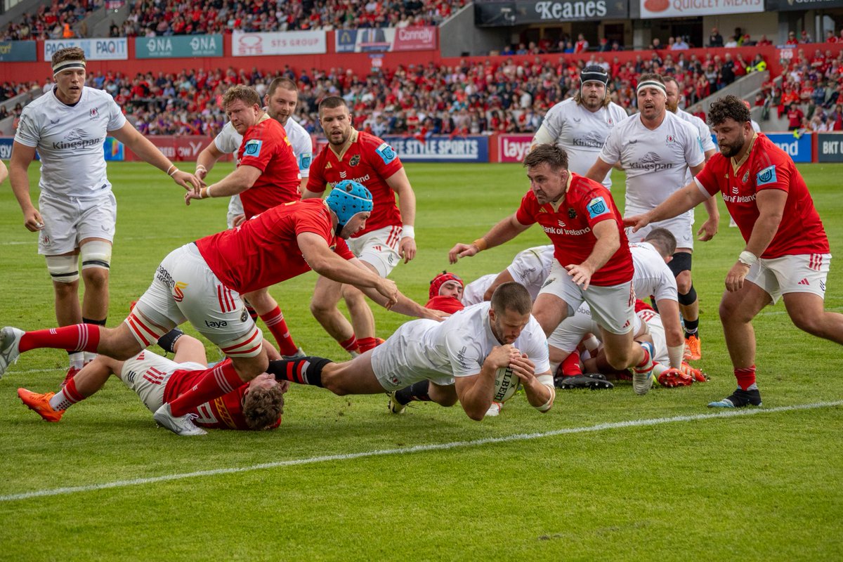 Steve Culligan (@s_cull) on Twitter photo Munster V Ulster
MunVUls
Great match, great result for Munster Munster V Ulster
MunVUls
Great match, great result for Munster