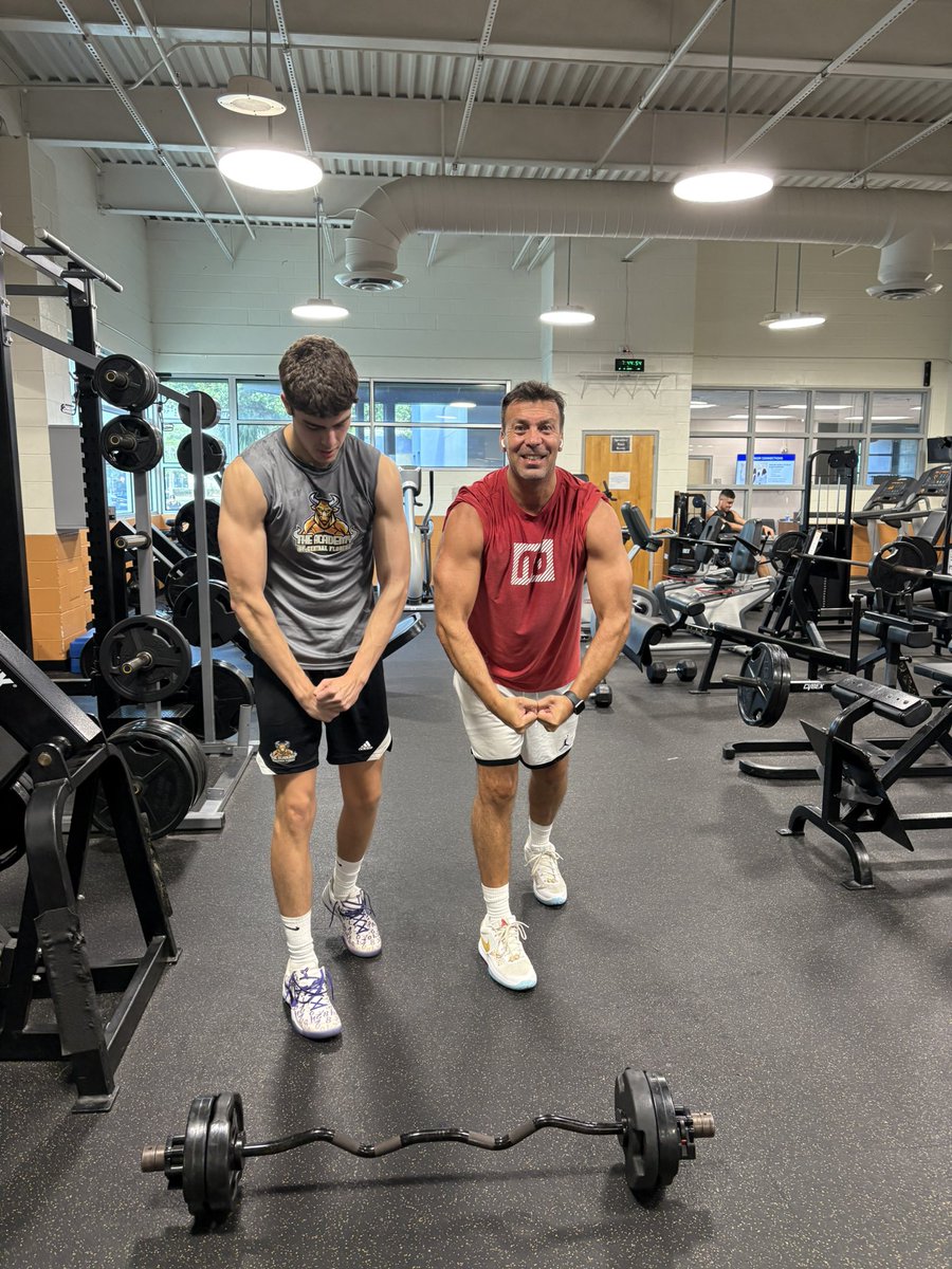 been in the weightroom this off szn with <a href="/CoachGaloLara/">Coach Galo Lara</a> 🔥‼️