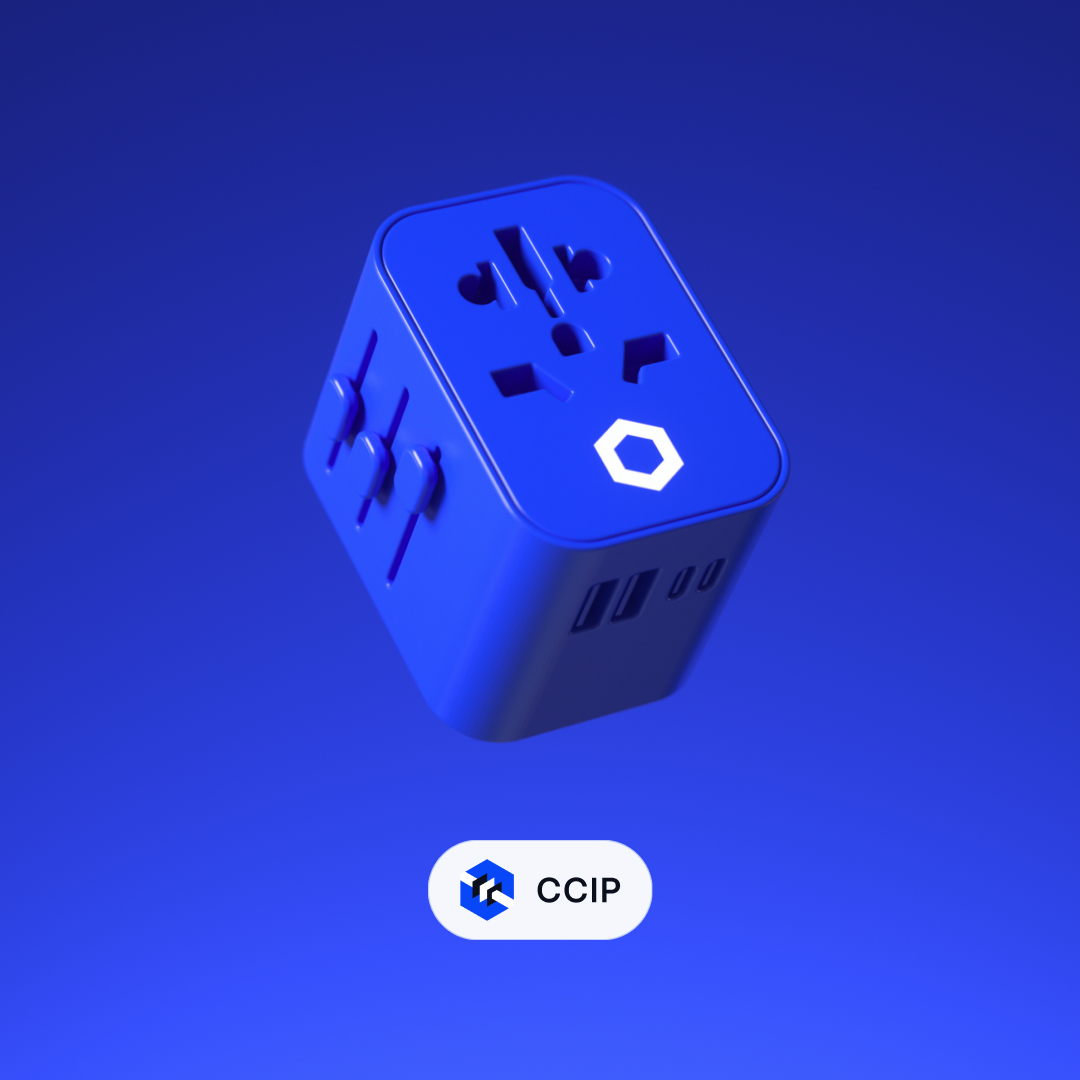 chainlink's tweet image. Chainlink CCIP is the universal adapter for blockchains.

One plug. Every chain. Unified liquidity.