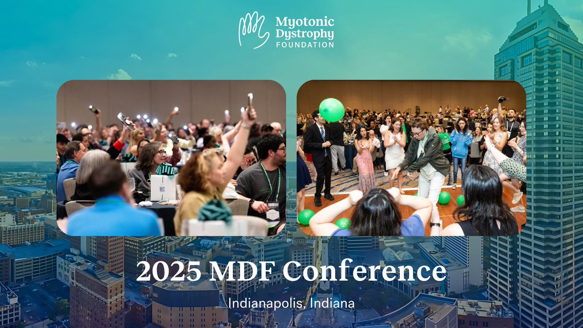 🎉 We hope you had an amazing time at the 2025 MDF Conference! What was your favorite #myotonicDystrophy focused session? 💚 Thank you to our Lead Sponsor, <a href="/aviditybio/">Avidity Biosciences, Inc.</a>, and our Diamond Sponsors, <a href="/Dyne_tx/">Dyne Therapeutics</a> &amp; <a href="/Arthexbiotech/">ARTHEx biotech</a>, for helping to make this event possible!