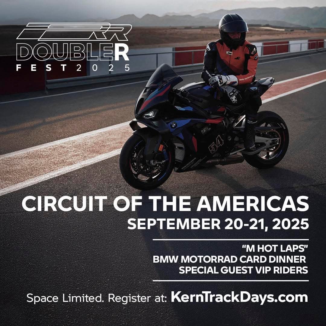 Steve_Avalos's tweet photo. BMW Motorrad Factory Test Rider Nate Kern is coming back to Circuit of the Americas for DoubleRFest. Spots are filling up - make sure you register early so you don’t miss out! 

https://t.co/an83HWZlTR

#DoubleRFestCOTA #kerntrackdays #SouthCentralBMWMotorradDealers #BMWMotorrad https://t.co/0r9QjqJSlv