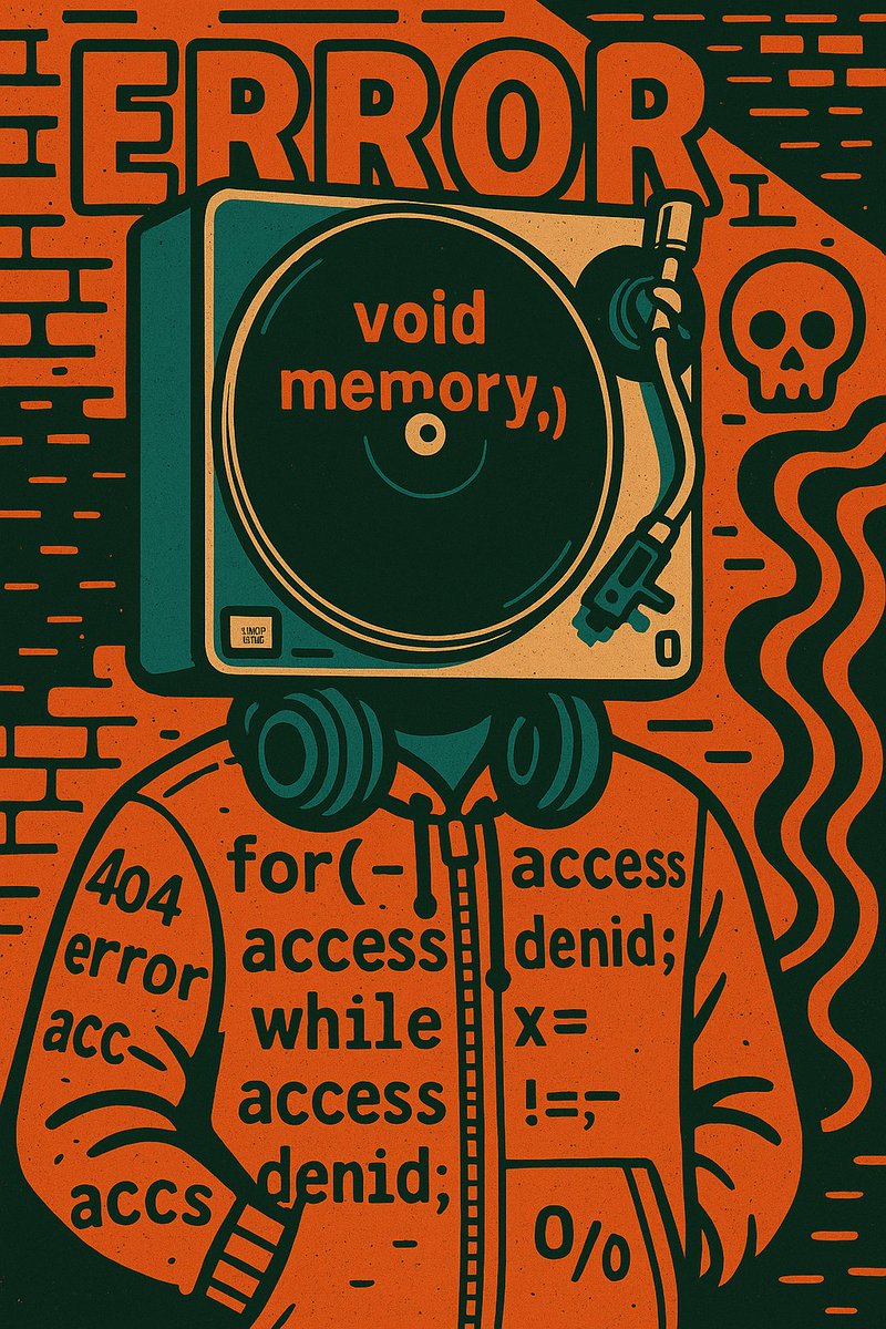 EchoLog_BB's tweet photo. void memory,
I wake inside an error.
No sound plays.
No access allowed.
Drowning in code—
yet something still feels like it's echoing.
#BB #voidmemory #SoundInError #JUNK #Web3Art #Cyberpoetry https://t.co/RUsonZrJuR