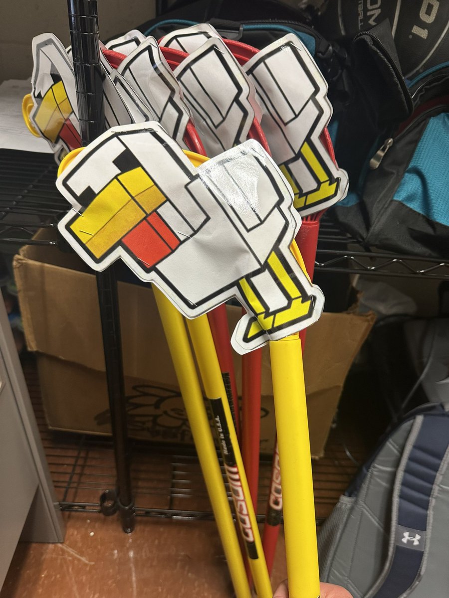 Will the #ChickenJockey game be a hit at Field Day this year?? We’ll find out on Monday. Stay tuned! #physed #fieldday 

If all else fails, at least this will be the most appropriate time to yell Chicken Jockey at school. #Minecraft #MinecraftMovie