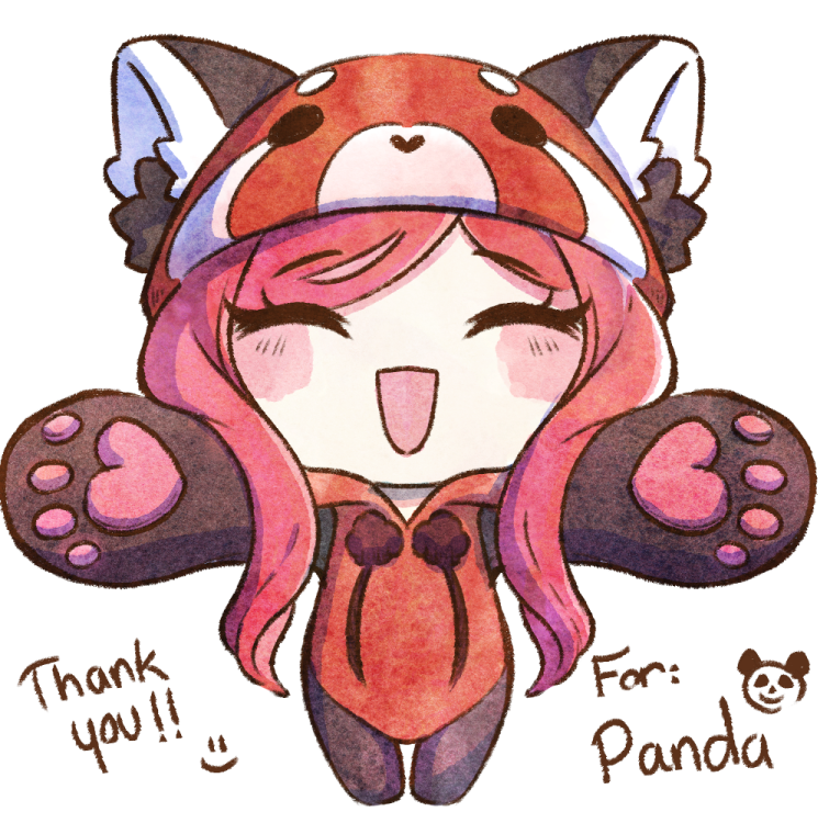 Skiyoshi_oekaki's tweet photo. Thank you Panda for your donation!! Here is her ko-fi doodle #art 💜 https://t.co/VVPgqRY2Ph