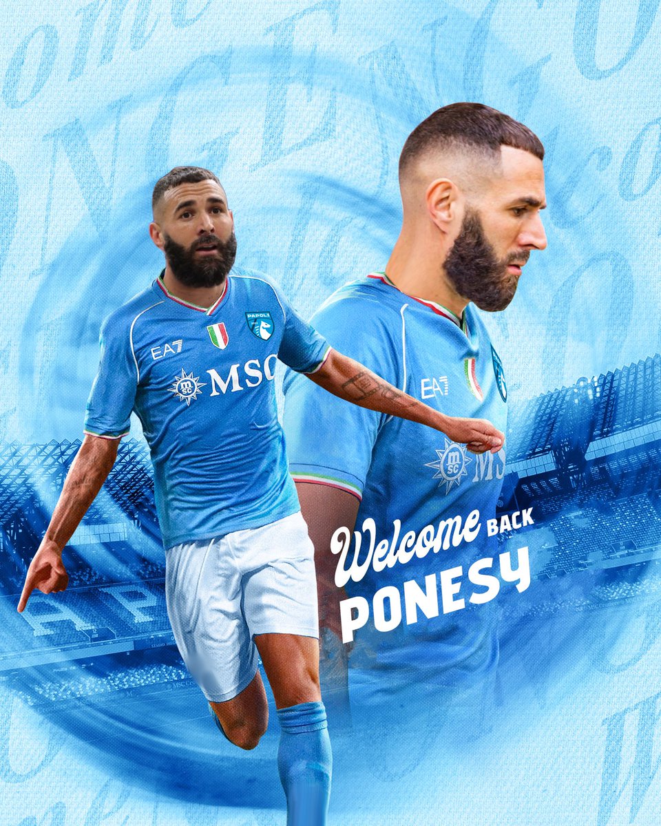 SSCPapoli's tweet photo. ๐ Une nฬถoฬถuฬถvฬถeฬถlฬถlฬถeฬถ aventure pour Ponesy...
๐ #ProudToBePapoli | #ForzaPapoliSempre | #WelcomeBackPonesy https://t.co/kFEFzmFFHY