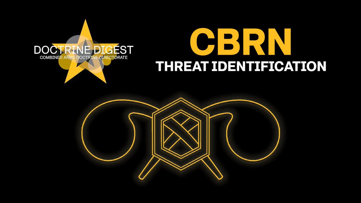 Units from the tactical to strategic level play different roles in identifying CBRN threats. The results of their work can provide commanders with the information they need to make decisions to protect life and accomplish the mission. 

Full Vid: youtu.be/CXQ4bbKArS4