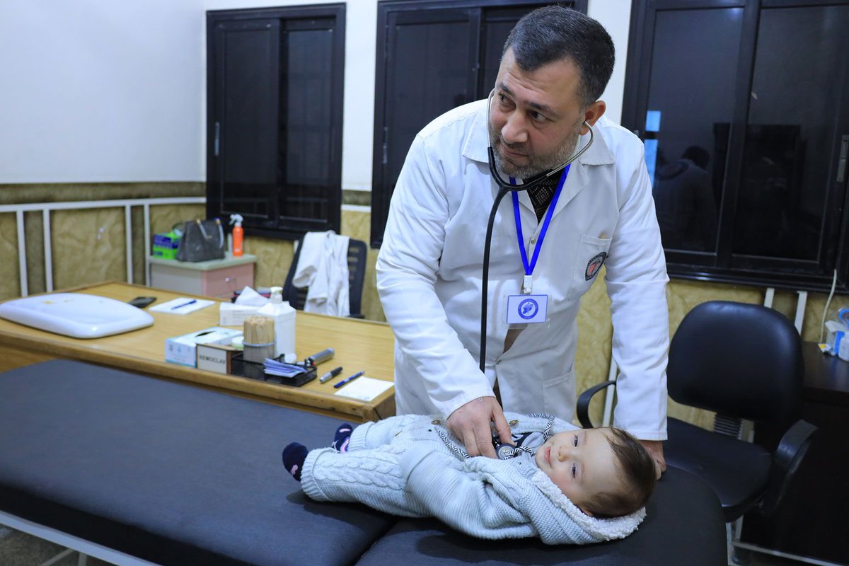 Tedros Adhanom Ghebreyesus (@drtedros) on Twitter photo Almost 16 million people across #Syria need urgent humanitarian health support.
With thanks to <a href="/UNCERF/">CERF - The UN's emergency fund</a>'s contribution of $3 million, <a href="/WHO/">World Health Organization (WHO)</a> is expanding lifesaving health care for over half a million people — delivering essential medical services, strengthening disease Almost 16 million people across #Syria need urgent humanitarian health support.
With thanks to <a href="/UNCERF/">CERF - The UN's emergency fund</a>'s contribution of $3 million, <a href="/WHO/">World Health Organization (WHO)</a> is expanding lifesaving health care for over half a million people — delivering essential medical services, strengthening disease