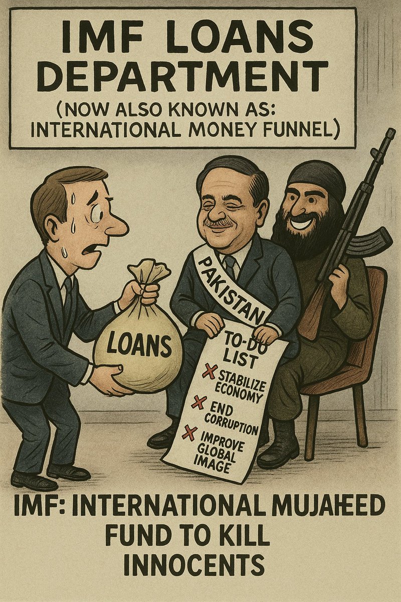 D_NITP's tweet photo. You gave funds to terrorist to kill innocent people. Shame on you @IMFNews @GitaGopinath 
#IndiaStrikesTerroristan #IndiaPakWar #IMFSupportsTerrorists #IMFfundsTerrorism https://t.co/7Rbo0f2vvR