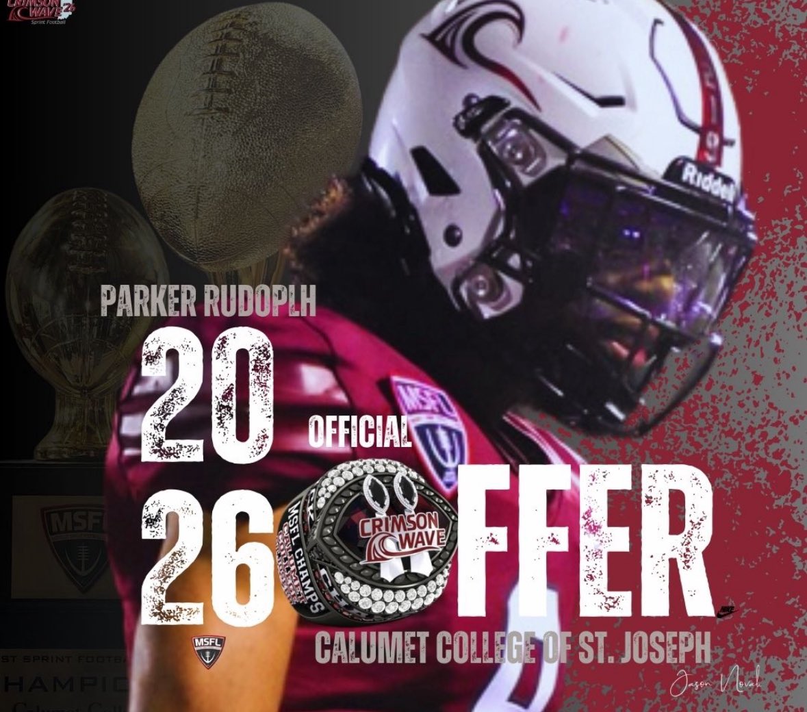 Parker Rudolph (@rudolph13parker) on Twitter photo #Agtg After a great phone call with <a href="/CoachZackJ74/">Coach Zack Jennings Sr.✝🇺🇸🏈</a> I am blessed to receive my 1st Offer from Calumet College! #Agtg After a great phone call with <a href="/CoachZackJ74/">Coach Zack Jennings Sr.✝🇺🇸🏈</a> I am blessed to receive my 1st Offer from Calumet College!