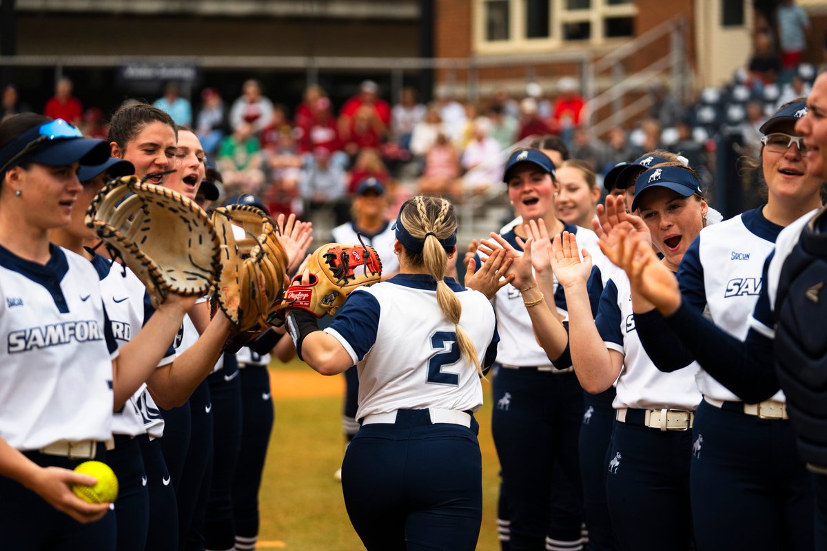 SamfordSB's tweet image. A special group and a special season. To the team who gave it your all, the Samford fans, and seniors who represented what it means to be a Bulldog, Thank You 🐶🥎

#AllForSAMford