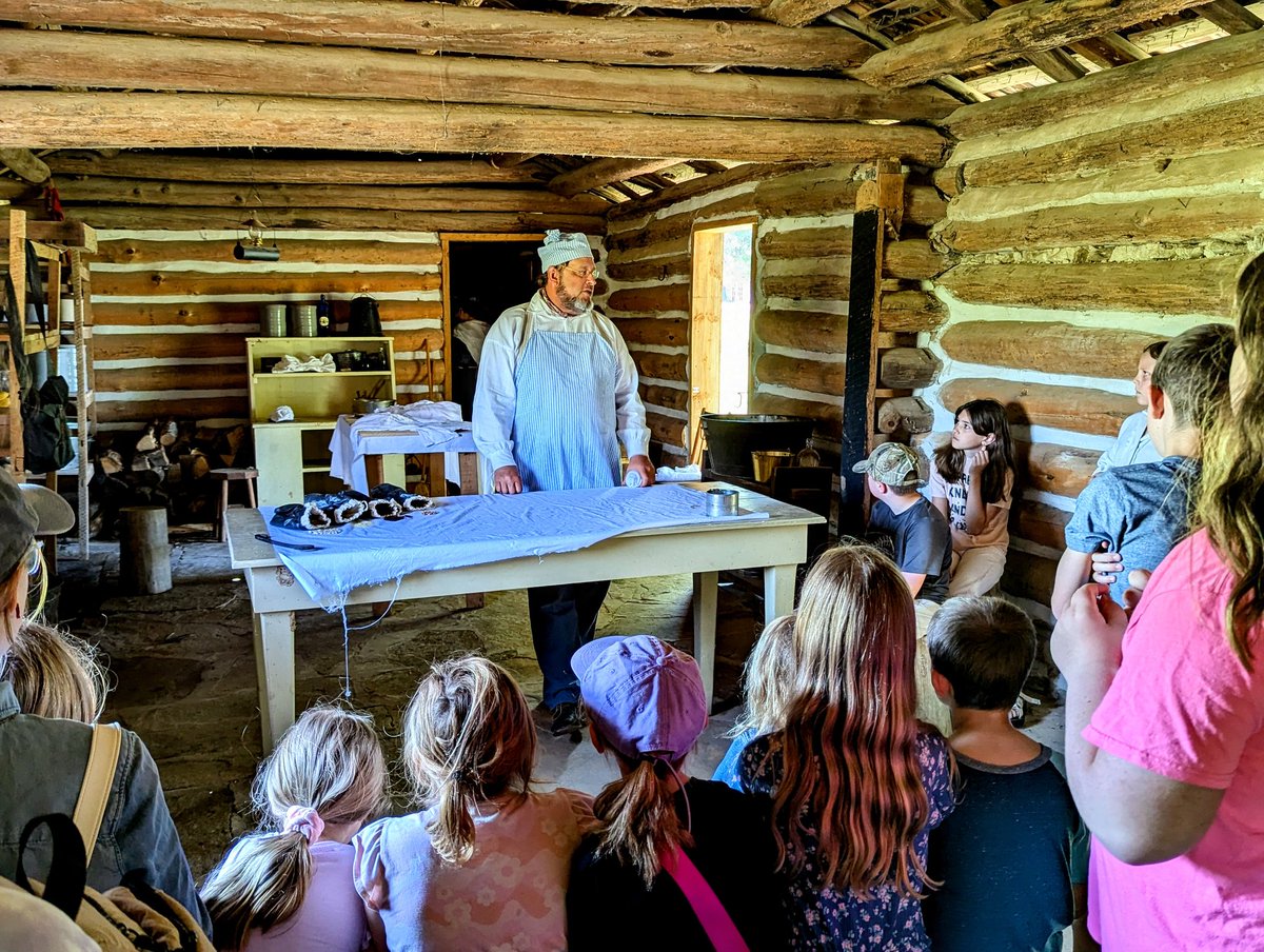 Trait Thompson (@traitthompson) on Twitter photo Education Day at Fort Gibson Historic Site was a success! Over 1,200 students from schools across the region came to learn about military life on the frontier from our <a href="/okhistory/">Oklahoma Historical Society</a> living history interpreters. Education Day at Fort Gibson Historic Site was a success! Over 1,200 students from schools across the region came to learn about military life on the frontier from our <a href="/okhistory/">Oklahoma Historical Society</a> living history interpreters.