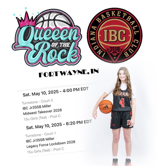 Fiona Breitenbach (@fibreitenbach29) on Twitter photo Looking forward to playing with <a href="/IBC14uMiller/">Indiana Basketball Club Jr 3SSB 14U Miller</a> this weekend in the Queen of Rock tournament! Can’t wait! 🏀❤️
<a href="/Chadmiller24/">Chad Miller</a> <a href="/matteberly11/">mebs11</a> <a href="/NortheasternGBB/">NHS Girls Basketball</a> <a href="/CodyDudley87/">Cody Dudley</a> <a href="/ckirch21/">Chad Kircher</a> Looking forward to playing with <a href="/IBC14uMiller/">Indiana Basketball Club Jr 3SSB 14U Miller</a> this weekend in the Queen of Rock tournament! Can’t wait! 🏀❤️
<a href="/Chadmiller24/">Chad Miller</a> <a href="/matteberly11/">mebs11</a> <a href="/NortheasternGBB/">NHS Girls Basketball</a> <a href="/CodyDudley87/">Cody Dudley</a> <a href="/ckirch21/">Chad Kircher</a>