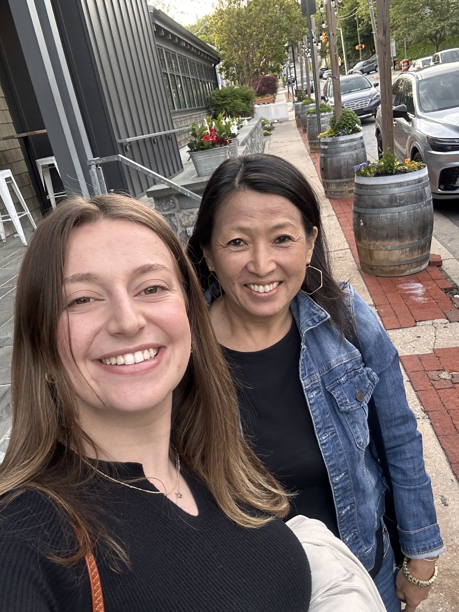 Mandi Lichtenstein ('24) catches up w/ Dr. Miyamoto. Joining Munoz-Balleter lab to study astrocytes and brain injuries at U Maryland-Baltimore County <a href="/UMBC/">UMBC</a> <a href="/elonalumni/">Elon Alumni</a>
