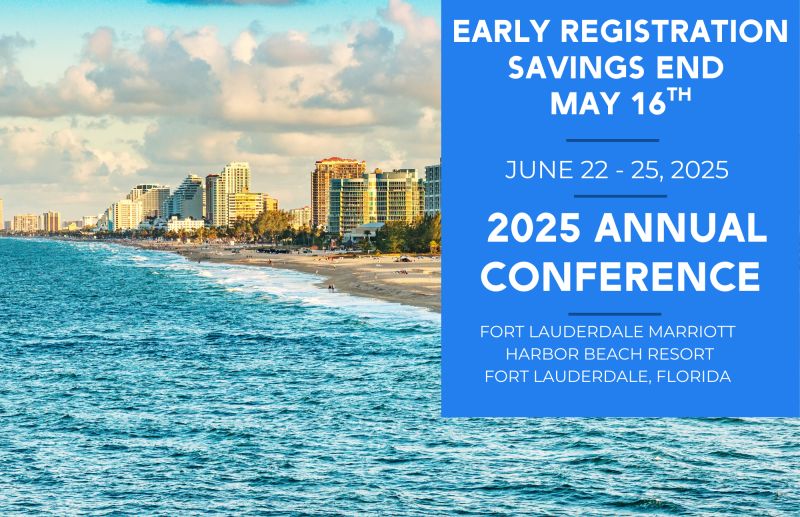 Early Registration = Big Savings! 
Don't miss your chance to save $100 on registration for the 49th IPT Annual Conference, happening June 22–25, 2025 in sunny Fort Lauderdale, Florida! 

Secure your spot by May 16th to take advantage of early registration pricing!