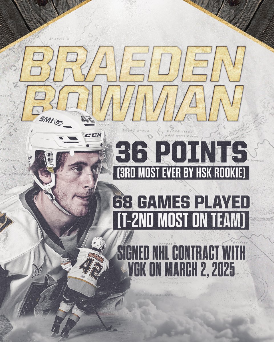 It was quite the rookie season for Braeden Bowman 👏